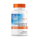 Lääkärit Paras Enhanced Wild Caught Antarktis Krill (Superba2) Plus Omega-3s, Tukee Heart & Brain Health, Ei-GMO, Gluteeniton 60 Softgels