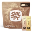 SALTT Elektrolyytit Powder Packets, Cocoa Variety Pack (30 pakkausta) - Magnesium, Kalium, Natrium, Trace Minerals - Vegan, Sokeriton, Gluteeniton - Matkustaa Essentials - Made in USA