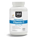 365 by Whole Foods Market, High Potency C-vitamiini Rose Hips, Vegan, 250 tablettia