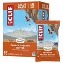 CLIF BAR - Energy Protein Bars - rapea maapähkinävoi - valmistettu orgaanisella kaura - energiapatukat - ei-GMO - (15 pakkaus)