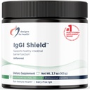 Designs for Health IgGI Shield Powder - Dairy-free Imunoglobuliini IgG Supplement, SBI kanssa N-asetyyli-Glukosamiini - tukee terve suoliston Barrier toiminto (3.70 / 30 Servings)