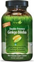 Irwin Naturals Double-Potency Ginkgo Biloba - 60 Softgels - Paranna muistia, henkistä keskittymistä ja energiaa