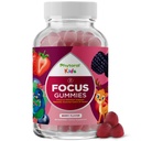 Fytoral Vegan Kids Focus Gummies - Potent Pureskeltava aivot tukea lapsille - parantaa keskittymistä ja muistia - Calming lisäravinteet & keskittyä Gummies lapsille - ei-GMO & Gluteeniton - 60