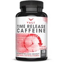 VALI Time Release Kofeiini 100 mg kapselit- Älykäs hidas julkaisu laajennettu energia & Focus. Advanced Nootropic Supplement. Aivojen Booster aktiivinen suorituskyky, valppaus ja selkeys. 120 Kasviskapselia