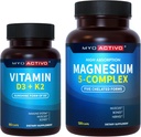 Magnesiumkompleksi 5-in-1 ja D3-vitamiini K2