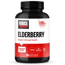 FORCE FACTOR Elderberry kapselit, immuniteetin täydennysosa ja antioksidantteja täydentää miesten ja naisten, päivittäisen immuniteetin Boost, vegaaninen, ei liivate, ei-GMO, 100 kasvikapselit