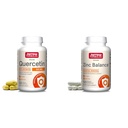 Jaarrow Formula Quercetin 500 mg-Bioflavonoidi-Quercetin Ruokavalion täydentää-200 Servings -Tukee Terveellistä solun toiminta & Sinkkitasapaino 15 mg-100 Servings - Sisältää kupari-Essential Mineral