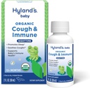 Hyland's Baby Organic Cough Syrup and Immuuni Support with Agave, Elderberry and Pomegranate, Soothes Cough, and Supports Immuniteetti, Nighttime, 2 Fl. Oz.