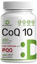 DEAL Addition CoQ10 200mg PQQ 200mcg, 240 Kasviskapselia ... Biokäyttöinen Coenzyme Q10 Complex... tukee sydän-, energia- ja aivoterveyttä...