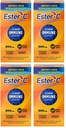 Ester-C 500 mg 24 tunnin C-vitamiinitabletit immuunitukea, C-vitamiinin täydentää, 90 määrää (pakkaus 4)