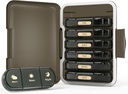 Viikottainen pilleri Organizer 3X a Day, 7 päivän pillerilaatikko 3 Times, Kannettava matka pilleri tapauksessa pillereitä / Vitamin / kalaöljy / lääkkeeksi / täydentää (3x7 musta)