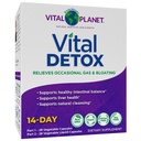 Vital Planet - Vital Detox maito Thistle, Quercetin, Alpha Lipoic Acid, Koliini, ja Yrtit, satunnainen kaasu ja turvotus, tukee terve suoliston tasapaino, 2-osa 14 päivän Kit, 56 kapselia