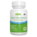 Igennus Superior Triple Magnesium Complex, täysin reacted & kelated Glycinate, Taurate & Citrate, puhdas etiketti, suuri biologinen hyötyosuus & imeytyminen, 60 tablettia, vegaaninen, ei puskuroitu
