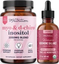 SMNutrition Herbal Hormone Balance Tincture & Myo-Inositol & D-Chiro Inositol 