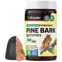 BIO KRAUTER Pine Bark Extract Gummies - 300 mg Strength - 60 Vegan Chews - French Maritime Pine Bark Extract - Antioksidanttia täydentää - 95% Proantosyanidinit - Pektiini-pohjainen Formula