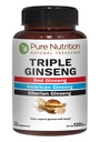 Pure Nutrition Triple Ginseng 650mg  Muu kuin GMO