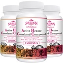 1500 mg Liposomaal Active Hexose Correlated Supplement 360 Soft Gels Beta-Glucans Natural Mushroom Extract, Immunomy System, Liver Function, Ylläpidä T-Cell & Killer Cell aktiivisuus