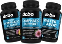 Lymphatic Drainage Lisäravinteet ja vesi pillereitä Diureetit - rohdosvalmiste - rohdosvalmisteinen tuki Total Herbal Cleanse Products & Water Away Pills Lymph System Support Supplement - Lymph Node Detox Cleanse Drainage
