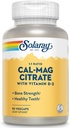 SOLARAY Cal-Mag Citrate w/D 2 1:1 90 VegCaps