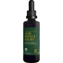 Global Healing Acid Reflux Relief Organic Liquid Supplement W/Slippery Elm - Auttaa vatsan, närästys, ruoansulatushäiriöt - Tukee kehon puolustusta vastaan Ruoansulatusongelmia - 2 Fl oz