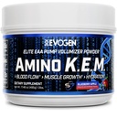 Evogen Amino K.E.M. - EAA & BCAA Powder Pump Volumizer ...