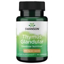 Swanson Raw Thymus Glandular 500 Milligrammaa 60 Kapselia