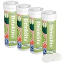 Drinklits Lemon-Lime Daily Electrolyte Hydration Tabletit (4) Tube Bundle 