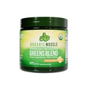 Organic Muscle Super Greens Powder Organic Superfood Powder with Probiotics, Spirulina, klorella, and Matcha...