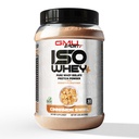 GMU SPORT - 100% Whey Protein Isolate Powder - 2 LB Whey Isolate Protein Powder with Collagen Peptides, Dgestive Enzymes & BCAAs - Protein Powder with 30 Servings - Cinnamon Swirl