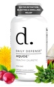 Diureetit - Karpalopillerit vihreällä teellä, voikukilla, omenasiiderin viinietikkalla & enemmän - AQUOE Water Away Pills for Bloating & Fitness - Water Pills by Daily Defense, 60 kapselia
