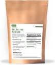Organic Spirulina Powder, ei-GMO, USDA Certified, Superfood korkea proteiini, Boost Energy, parantaa immuniteetti, yksittäinen paketti