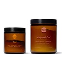 Ting & Magnesi-Om by Moon Juice Ting B-vitamiini Complex & Ginseng varten kofeiiniton luonnon energia & Magnesi-Om Magnesium Powder Supplement for Rentoutumista Kofeiiniton energia & Syvä rentoutuminen