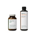 AlgaeCal Bundle - All Natural Calcium Supplement VIT D3 & K2, Magnesium, Boron ja Trace Minerals & Triple Power Omega-3 Fish Oil Natural Liquid Emulsion with EPA DHA Curcumin, Astaksantiini