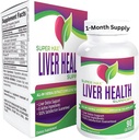Maksan terveys täydentää (All-in-1) Blended Complex 6 Aktiivisia ainesosia ... Päivittäinen maksa Detox & Cleanse Support Supplement ...