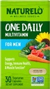 Naturelo, Yksi päivittäin monivitamiinikapselit miehille, 30