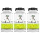 Yksinkertaisesti Natures Pure Alpha Lipoic Acid 600mg 360 Kasviskapselit, ei-GMO Thioctic Acid 12 kuukauden toimitus