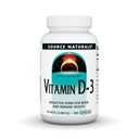 Lähde Naturals-vitamiini D-3, Bioactive Form for Bone & Immuno Health*, 2000 IU - 200 kapselia