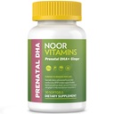 Noor-vitamiinit Halal prenatal-vitamiinit DHA ja Foolihappo, Essential Vitamiinit, Inkivääri rauhoittaa äidin vatsa, rauta, Softgels, Prenatal-vitamiini ennen / aikana / Post Raskaus (1 kuukausi tarjonta)