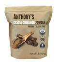 Anthony's Organic Cassia Cinnamon Powder, 1 lb, Ground, Gluteeniton, Ei GMO, Säteilyttämätön, Keto Friendly