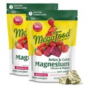 MegaFood Relax + Rauhallinen Magnesium Supplement - Soft Chews with Magnesium Citrate & Malate for Heart Health, Lihasjännitys & enemmän - Kasvissyöjä - Mansikka maku - 30 Chews per Pack (2 pakkaus)