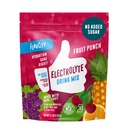 FlavCity Fruit Punch Electrolytes Powder Packets - 28 Hydration Packets - Ei lisättyä sokeria - Hydraation puuteri todellinen hedelmät ja jalostamaton meri suola - Keto & Gluteenittomat (28 Stick Packs)
