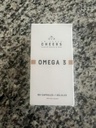 CHEERS Omega-3 täydennysosa ...High Strength 550mg EPA & DHA per kapseli ... 90% Biosaatavana...