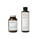 AlgaeCal Bundle - Kasvipohjainen kalsiumlisä, D3-vitamiini luunterveyteen ja -vahvuuteen & Triple Power Omega-3 Fish Oil Natural Liquid Emulsion EPA & DHA, Kurkumiini, Astaksantiini
