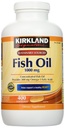 Kirkland Allekirjoitus luonnon kalaöljy konsentraatti Omega-3 rasvahapot - 400 Softgels (paketti 2)