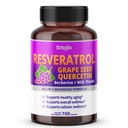 Resveratrol viinirypäleen siemenellä + Quercetin berberiini + maito Thistle Tehokas anti-aging - USA Made & Tested (150 päivän toimitus (paketti 1))