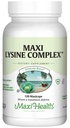 Maxi Health Lysine Complex probiootit - L-Lysine 1000 mg proteiinisynteesi Canker Surees, ja ihon 60 kapselia