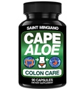 Cape Aloe Vera kapselit - Colon Cleanse, Detox & Flush - 90 kapselia. Hellä Ummetus Relief ja Bowel Movement Toimivat luonnon kasviperäisiä Laksatiivinen - Bowel liike Ruoansulatuskanavan terveys