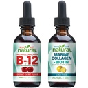 Miksi ei luonnon orgaaninen B12 Drops ja Liquid Marine Collagen Biotin