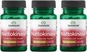 Swanson Nattokinaasi 2000 fibrinolyyttistä yksikköä 100 milligrammaa 30 kapselia Enzyme (3 pakkaus)