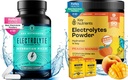 KESKEISET NUTRIENTIT Nesteytys ja energia Elektrolyytti Bundle . Elektrolyyttitabletit & Trooppinen Peach Mango Multivitamiinijauhe, sokeriton